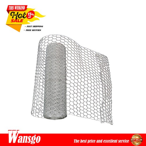 Holes galvanized poultry - 1",